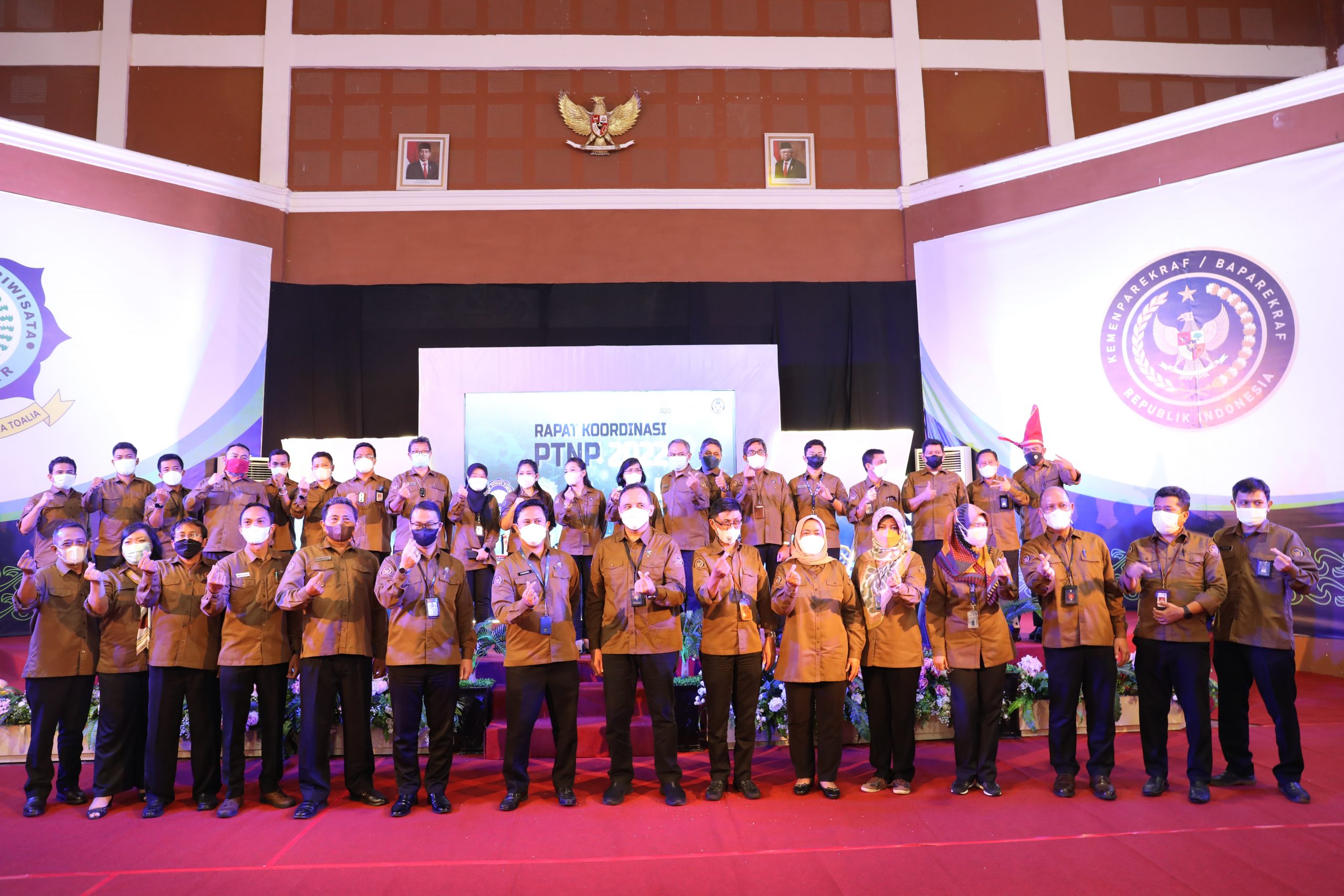 Politeknik Pariwisata Makassar menjadi Tuan Rumah pada Rapat Koordinasi Perguruan Tinggi Negeri Pariwisata (PTNP) 2022