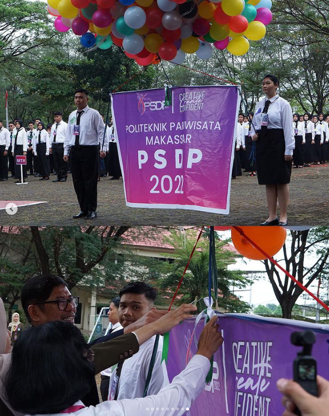 Politeknik Pariwisata Makassar melaksanakan (PSDP) Pembinaan Sikap Dasar Profesi