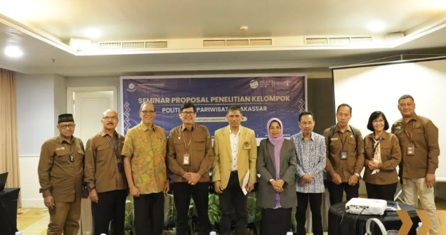 Pusat Penelitian dan Pengabdian pada Masyarakat (P3M) Poltekpar Makassar Menyelenggarakan Seminar Proposal Penelitian Institusi dan Kelompok