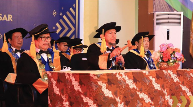 Politeknik Pariwisata Makassar menggelar Sidang Senat Akademik dalam rangka Penerimaan Mahasiswa baru tahun Akademik 2023/2024