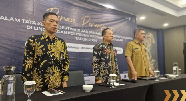 Politeknik Pariwisata Makassar menggelar Bimtek kepariwisaatan di Kab. Minahasa Utara