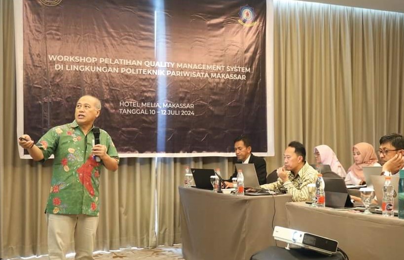 Unit Satuan Penjaminan Mutu Poltekpar Makassar Gelar Pelatihan Quality Management System