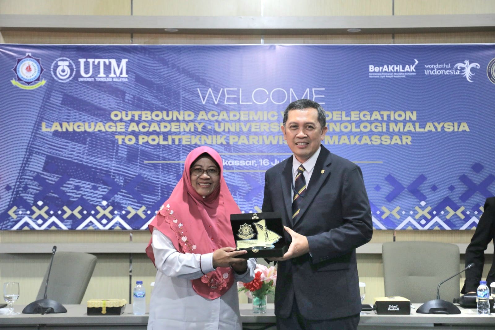 Kunjungan Dosen dan mahasiswa Language Academy Universiti Teknologi Malaysia (UTM)